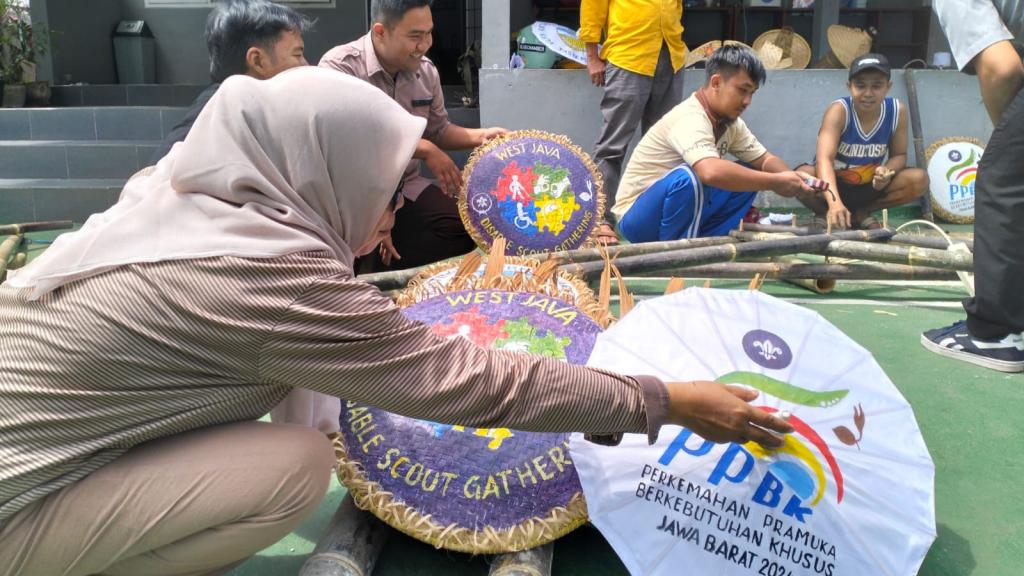 Kontingen Pramuka Gudep SLB Kota Tasikmalaya Siap Berjuang di PPBK Tingkat Jabar di Sumedang