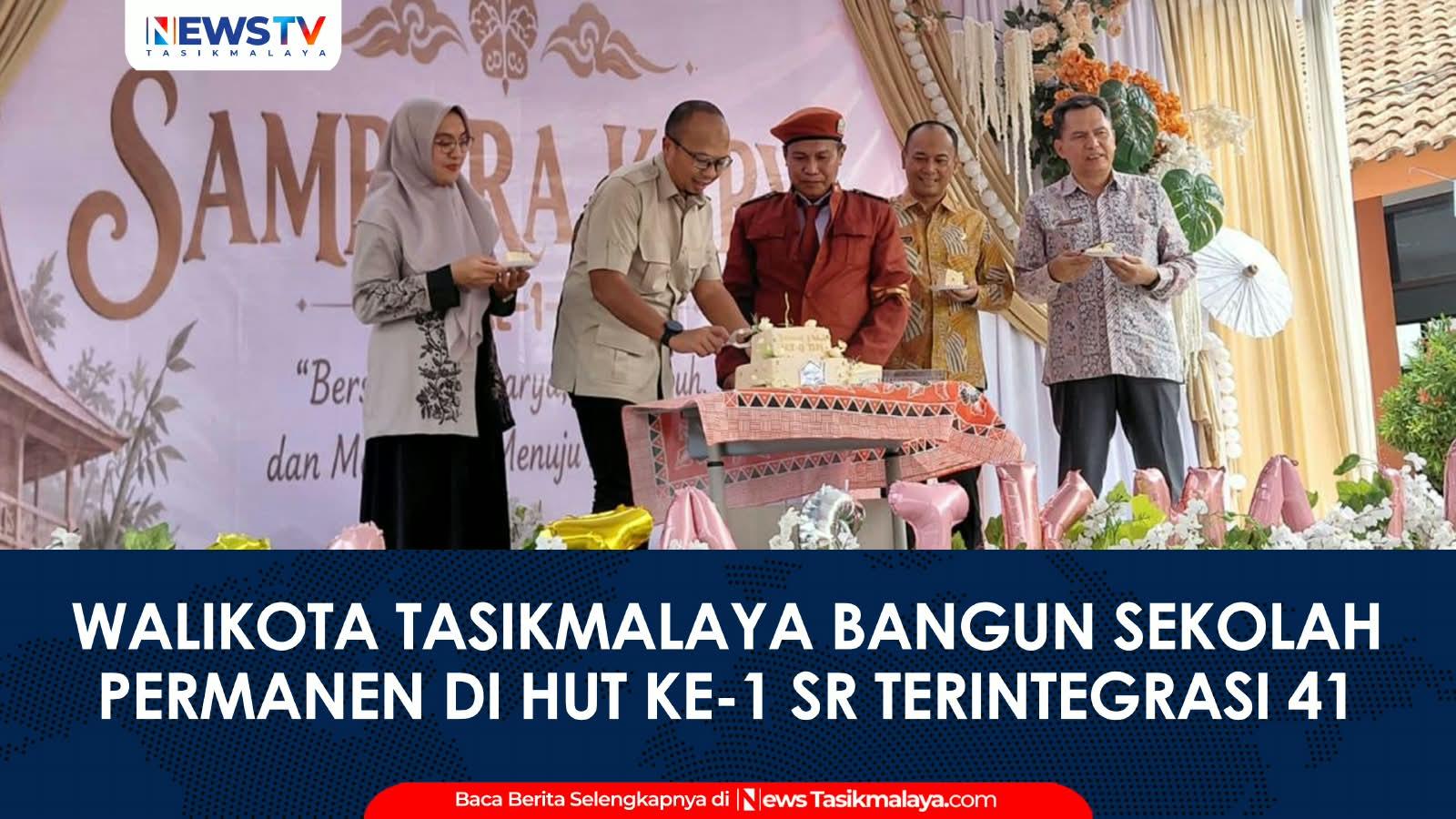 VIDEO: Hadir di HUT ke-1 SR Terintegrasi 41, Wali Kota Viman Siapkan Bangunan Sekolah Permanen dan Perpustakaan