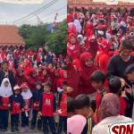 Hadir di Jalan Santai SDN 1 Mangkubumi, Wakil Wali Kota Diky Candra Diserbu Swafoto Siswa dan Warga