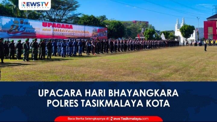 VIDEO: Hari Bhayangkara ke-80, Polres Tasikmalaya Kota Teguhkan Komitmen Melayani dan Mengayomi Masyarakat