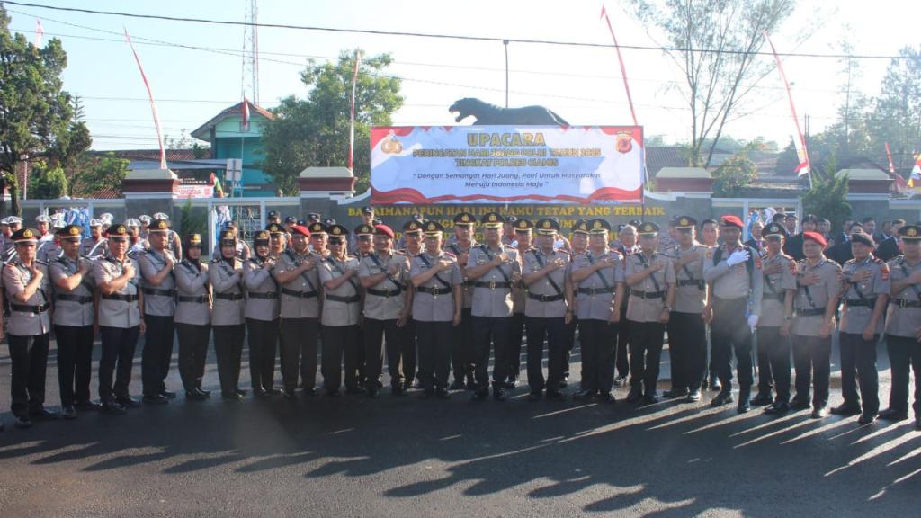 Hari Juang Polri, Kapolres Ciamis Ajak Anggota Teladani Semangat Pejuang
