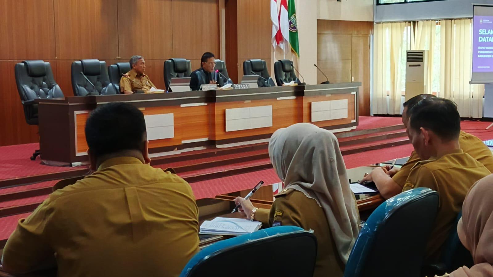 Hari Pertama Kerja, Bupati Ciamis Tegaskan Komitmen Selaraskan Visi Daerah dengan Nasional