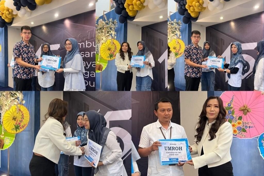 HUT ke-15 RS TMC Tasikmalaya Jadi Momen Penuh Syukur, Karyawan Dapat Hadiah Umrah-1