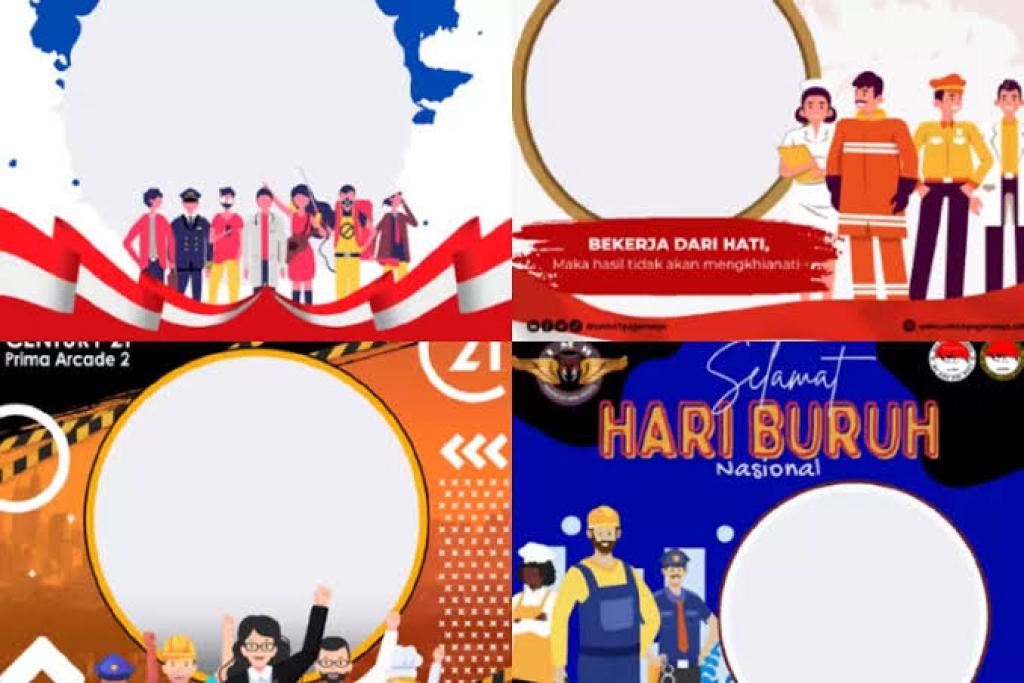 Hari Buruh 2025 Diperingati 1 Mei, Ini Link Twibbon untuk Meriahkan May Day