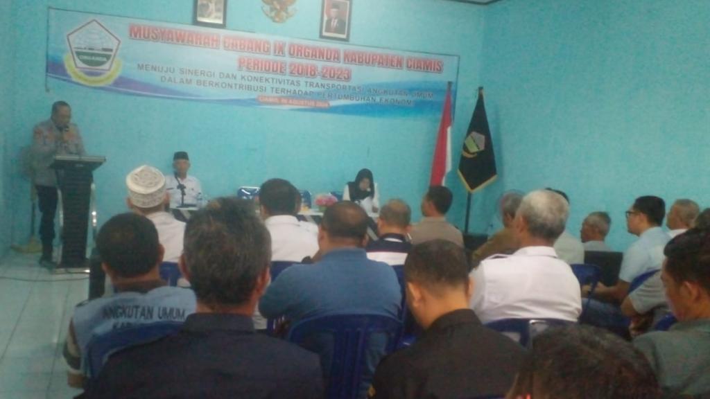 Rd Ekki Bratakusumah Terpilih sebagai Ketua DPC Organda Ciamis Secara Aklamasi