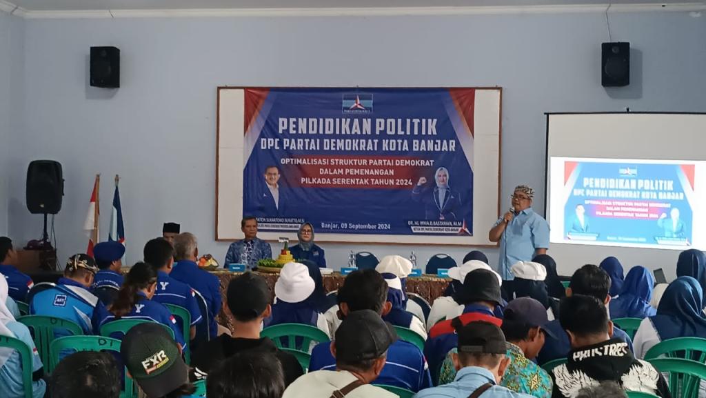 Partai Demokrat Kota Banjar Gelar Pendidikan Politik untuk Pemilih Cerdas