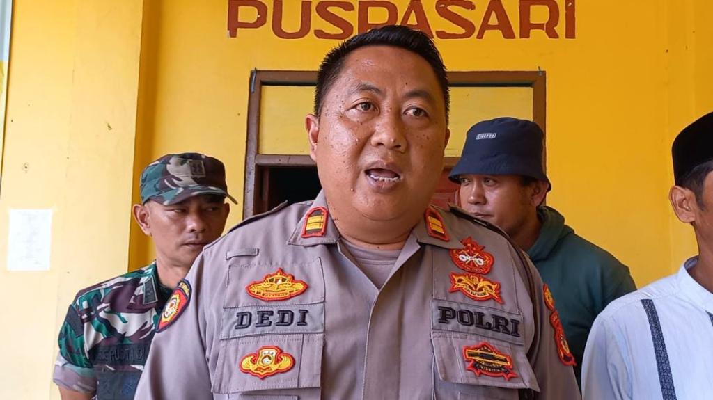 Polsek Puspahiang Tasikmalaya Imbau Warga Puspasari Tak Terprovokasi Isu Aksi Teror