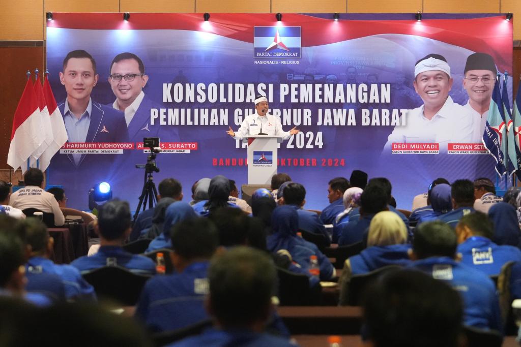 Punya Hubungan Emosional, Partai Demokrat All Out Menangkan Dedi-Erwan di Pilgub Jabar