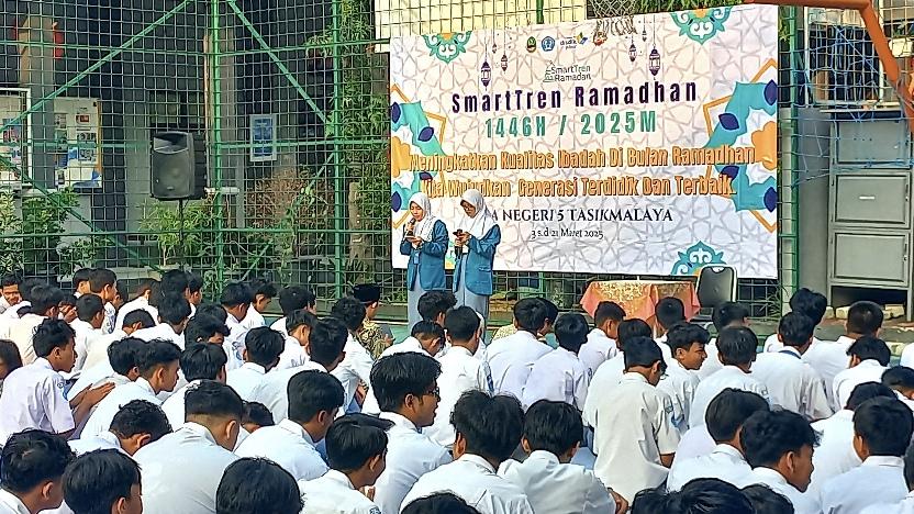 SMA Negeri 5 Kota Tasikmalaya Gelar SmartTren Ramadhan 2025, Bentuk Generasi Muda Berakhlak Mulia