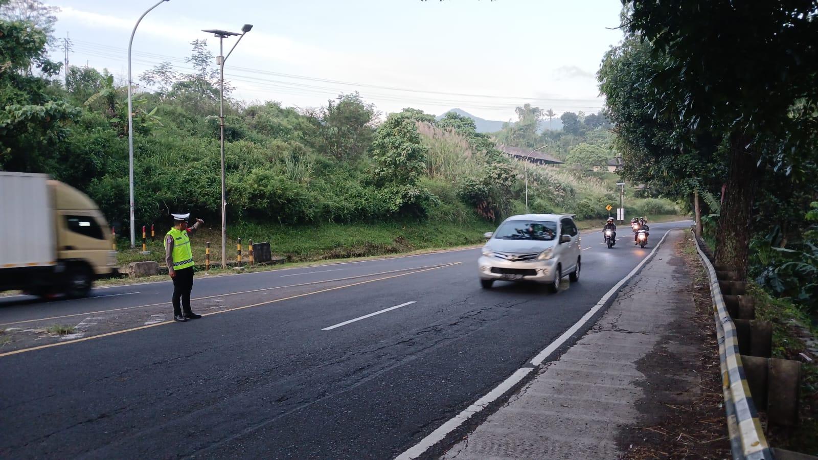 Titik Rawan Macet di Jalur Gentong Jelang Arus Mudik Lebaran 2025