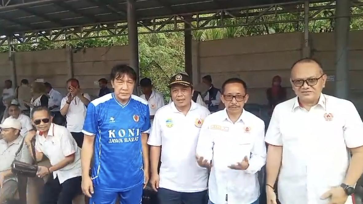 Erry Purwanto Resmi Dilantik Jadi Ketua KONI Kabupaten Tasikmalaya, Dihadiri Persib Legend