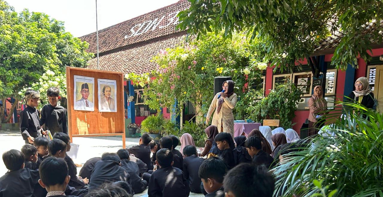 Hardiknas 2025, SDN 3 Balokang Kota Banjar Kenang Pahlawan Pendidikan Lewat Ekspresi Seni