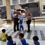 Mengenalkan Dunia Polisi Sejak Dini, Satlantas Polres Tasikmalaya Ajak Anak TK Belajar dengan Ceria