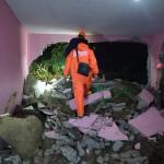 Rumah Warga di Kota Banjar Rusak Tertimpa Longsor