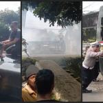 Breaking News: Mobil Lapas Kelas II B Tasikmalaya Terbalik di Mangunreja, Bawa 15 Tahanan