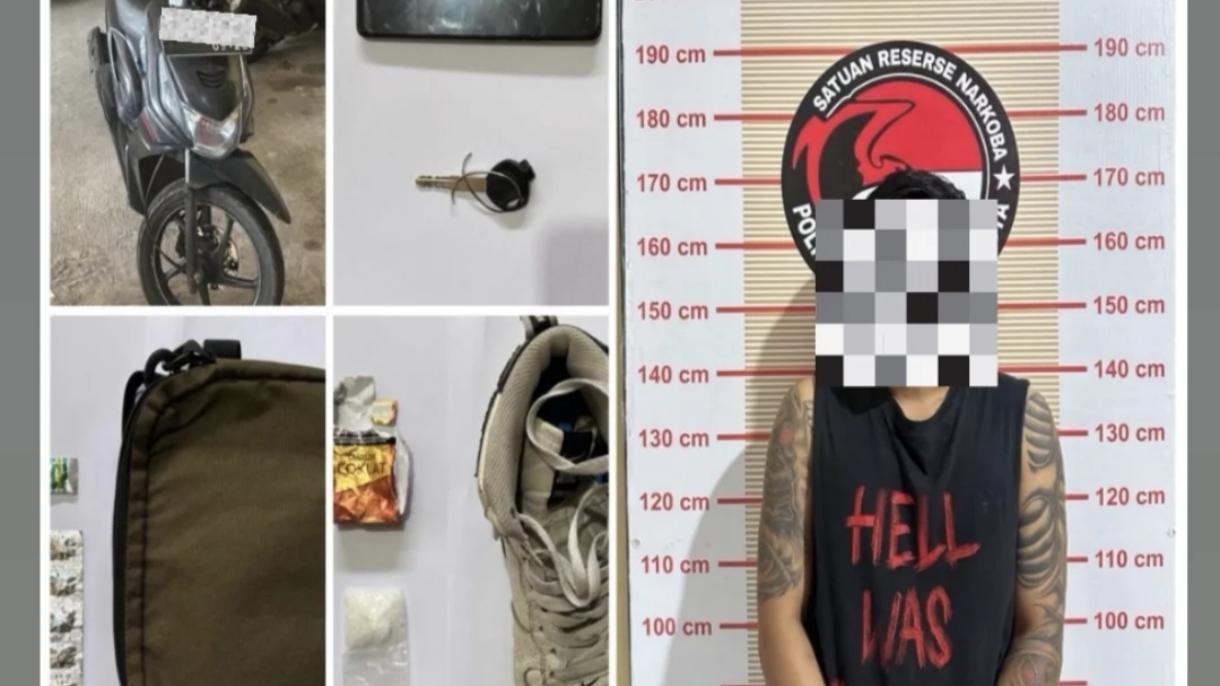 Sembunyikan Sabu dalam Sepatu dan Rokok, Pengedar Narkoba Diringkus Satnarkoba Polres Tasikmalaya Kota