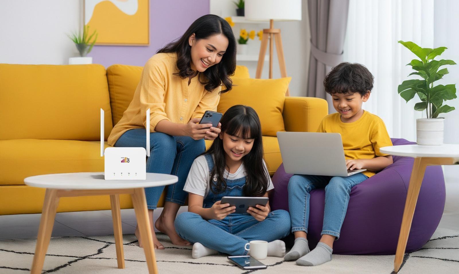 Indosat dan PT HKM Luncurkan HiFi Air HKM 127+, Solusi Internet Praktis Tanpa Instalasi