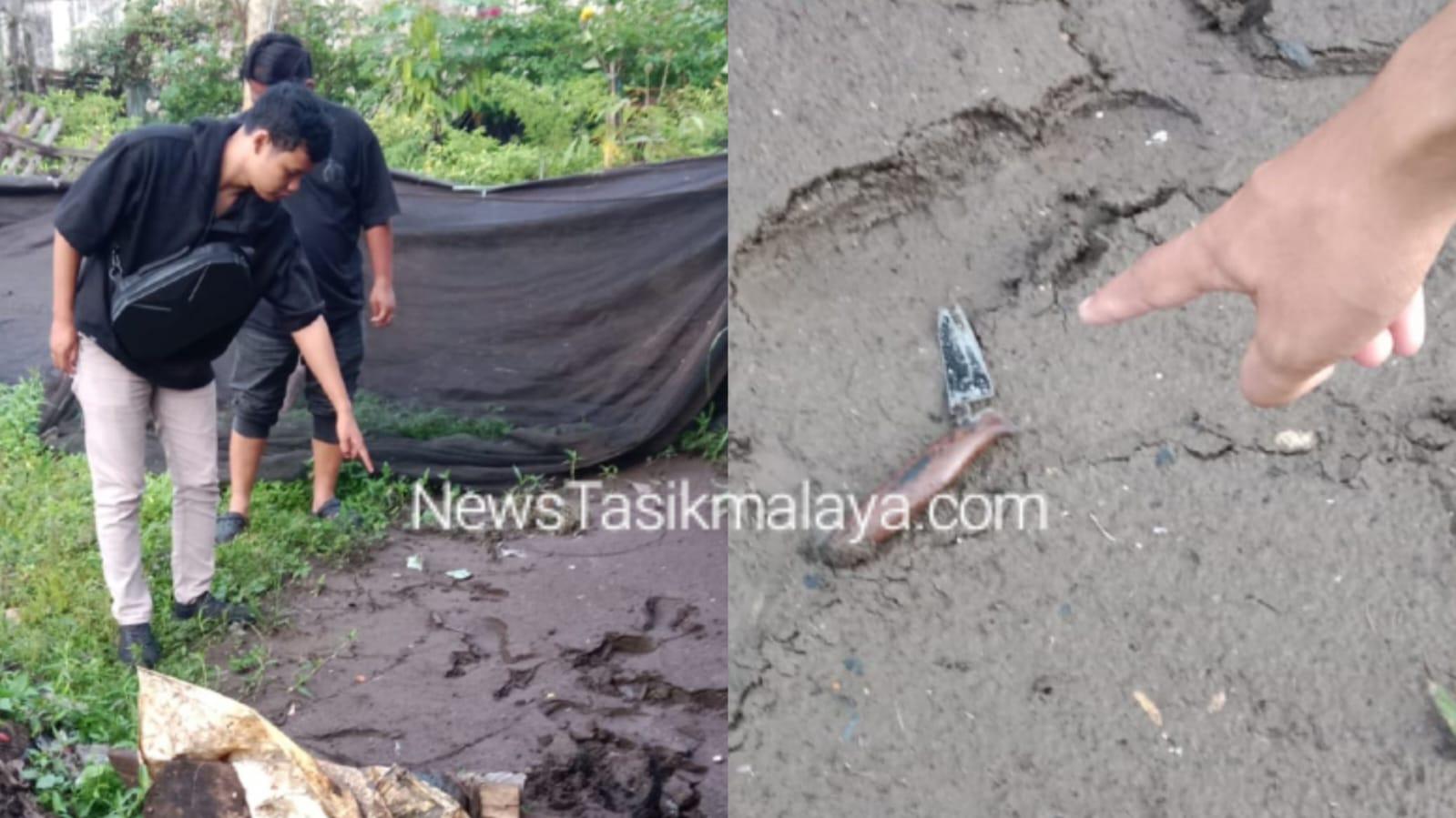 Pisau Dapur Ini Jadi Saksi Bisu Aksi Penusukan Maut di Pasar Ikan Cieunteung Tasikmalaya