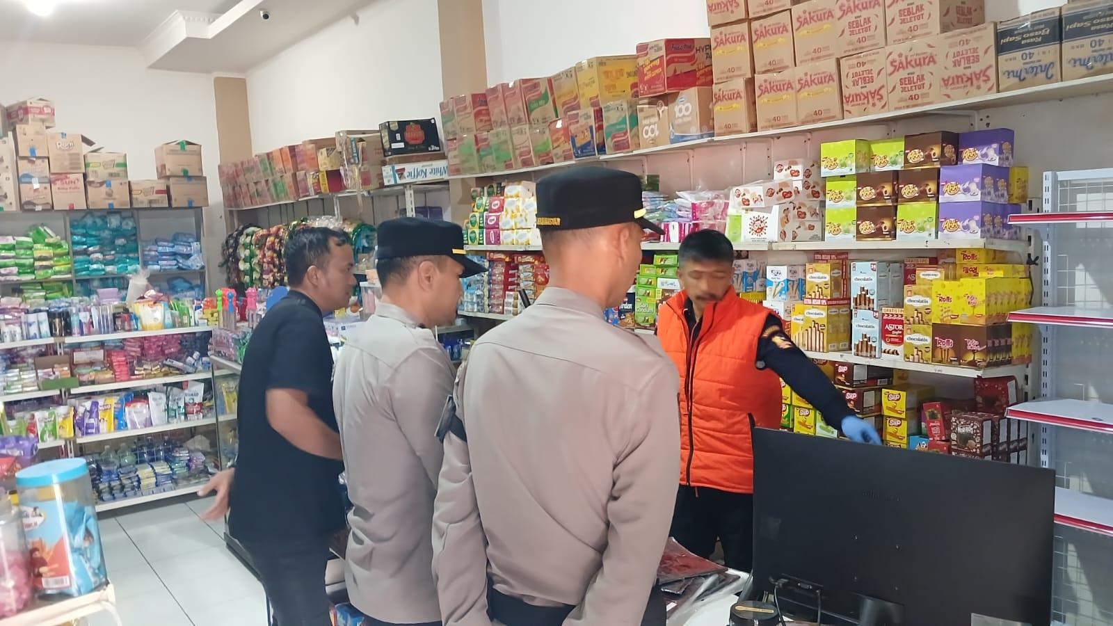 Selain Rokok dan Uang Tunai, Server CCTV Juga Raib Digondol Maling di Toko Kelontong Cipawitra Tasikmalaya