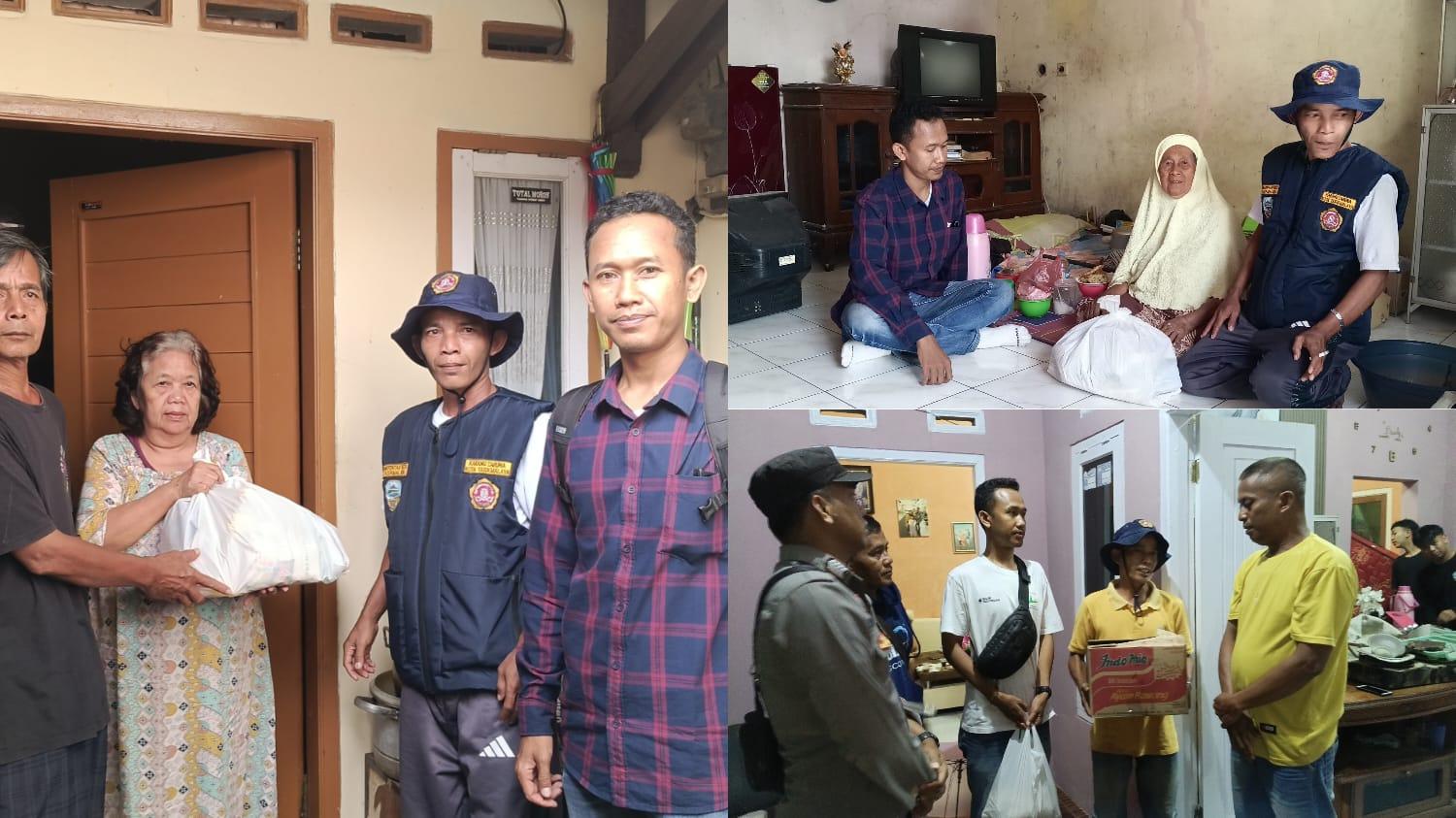 Asep Syam Official Salurkan Bantuan Sembako ke Korban Rumah Longsor di Ampera Tasikmalaya