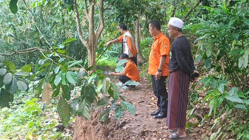 BPBD Ciamis Tunggu Rekomendasi Badan Geologi Terkait Pergerakan Tanah di Cijeungjing
