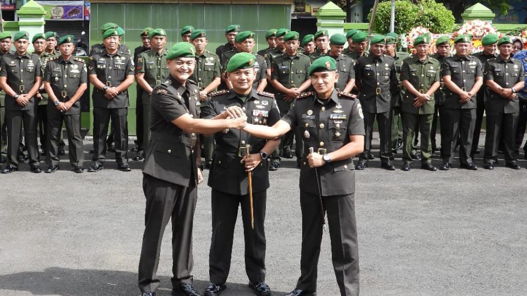 Tongkat Komando Bergeser, Letkol Inf Antonius Resmi Pimpin Kodim 0613 Ciamis