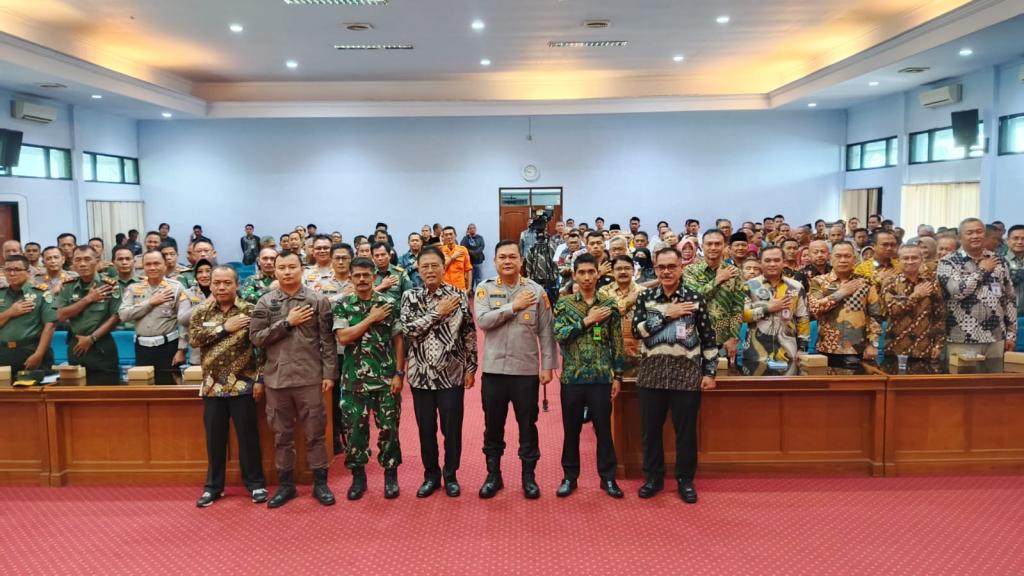 Rakor Nataru, Bupati Ciamis Tegaskan Pentingnya Sinergi dan Kewaspadaan Bencana