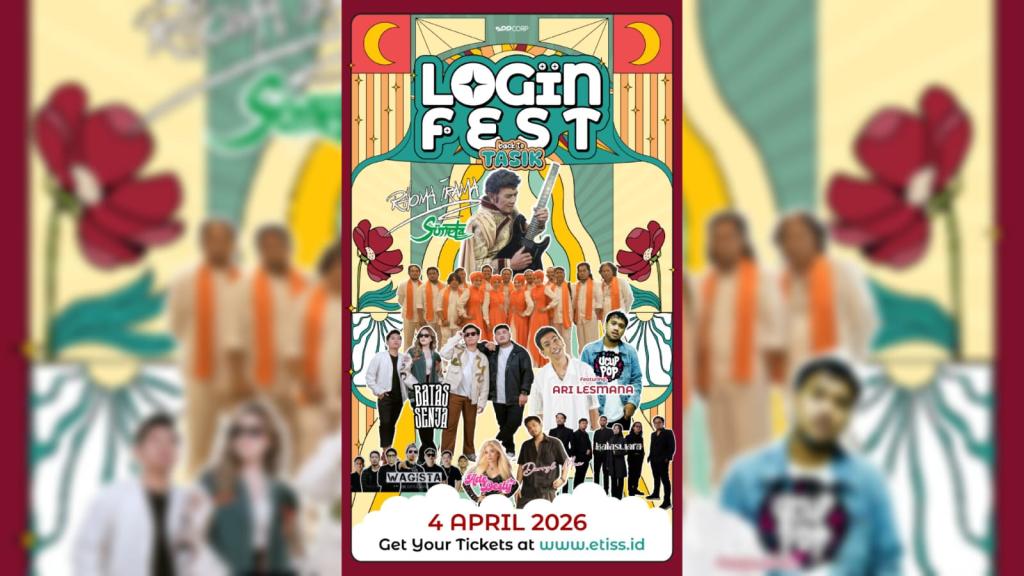 LOGIN Fest Back to Tasik 2026, Kembalinya Sang Raja Dangdut Rhoma Irama ke Tasikmalaya