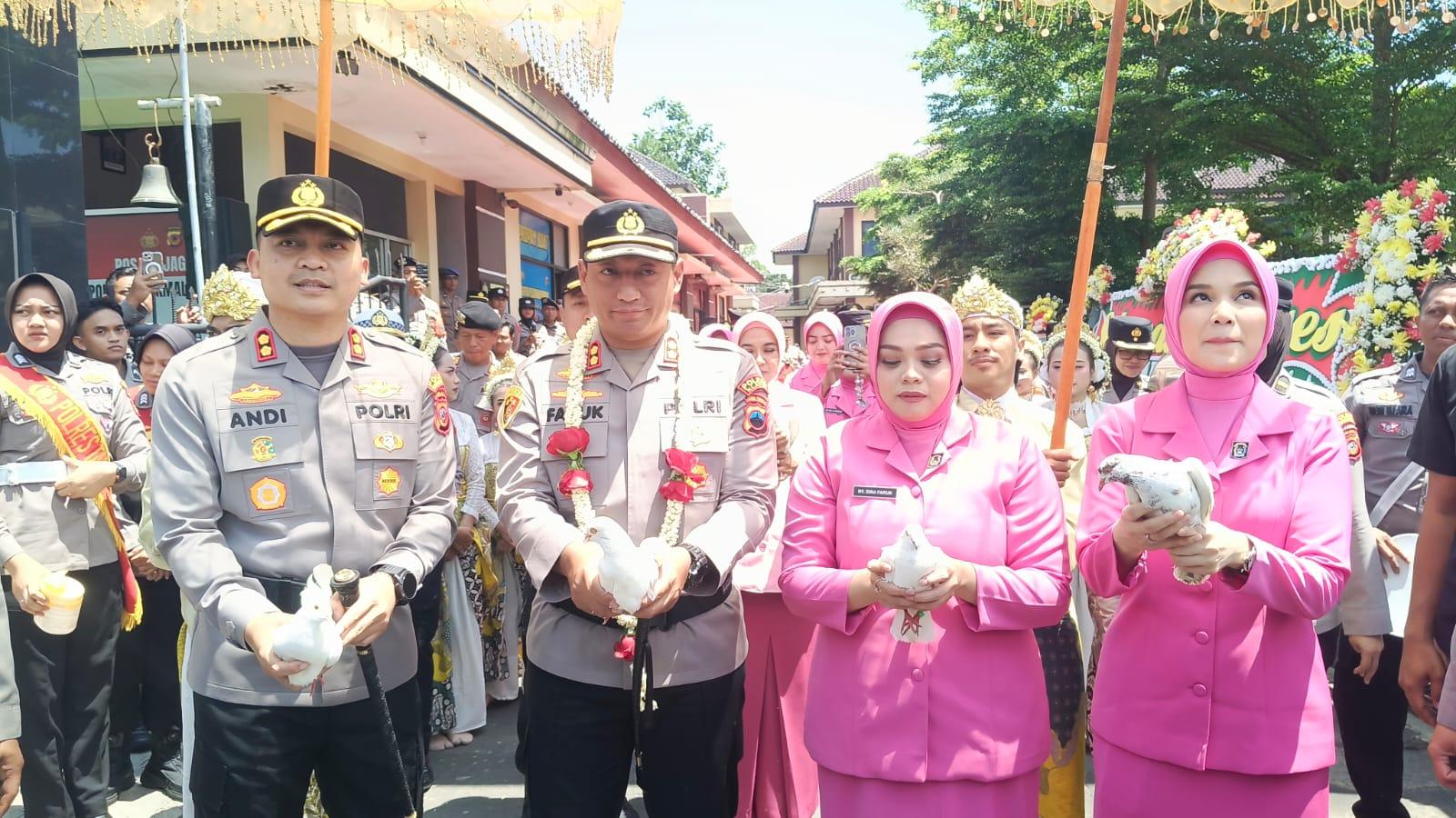 AKBP Moh Faruk Rozi Pamit, AKBP Andi Purwanto Disambut Hangat