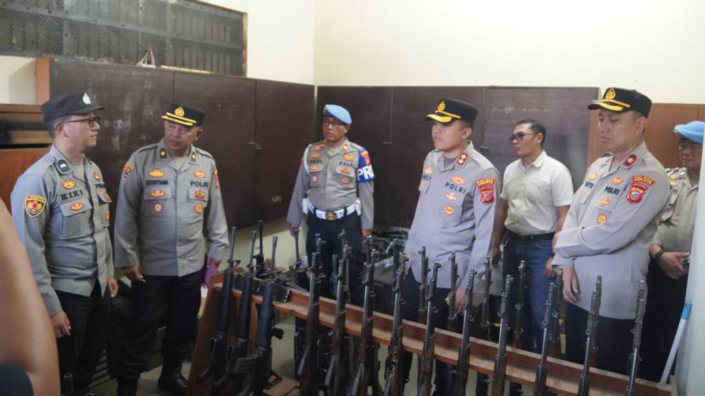 Kapolres Tasikmalaya Kota Cek Prasarana Logistik, Pastikan Kesiapan Sarana Pendukung Tugas Kepolisian