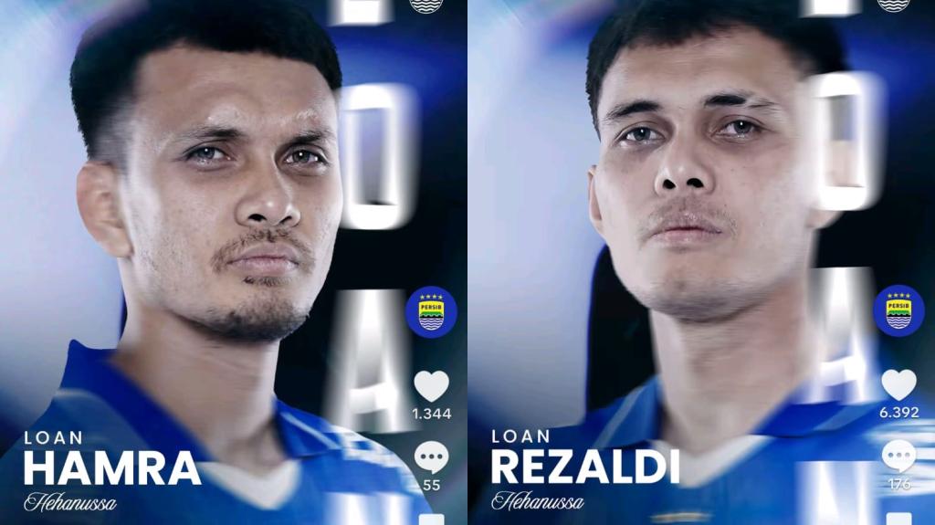 Persib Bandung Pinjamkan Rezaldi dan Hamra Hehanusa ke Persik Kediri