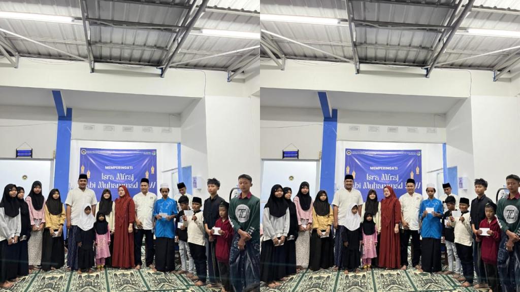 Momentum Isra Mikraj, SPPG Sukaresik Margamulya 1 Santuni Ratusan Anak Yatim dan Panti Jompo