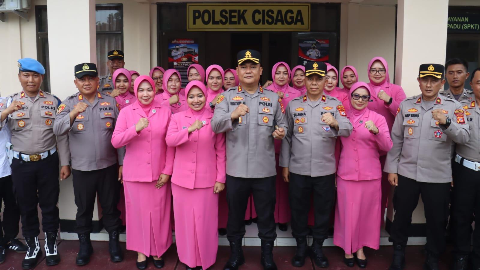 Lewat Kunjungan Kerja, Kapolres Ciamis Perkuat Pengawasan dan Layanan Publik