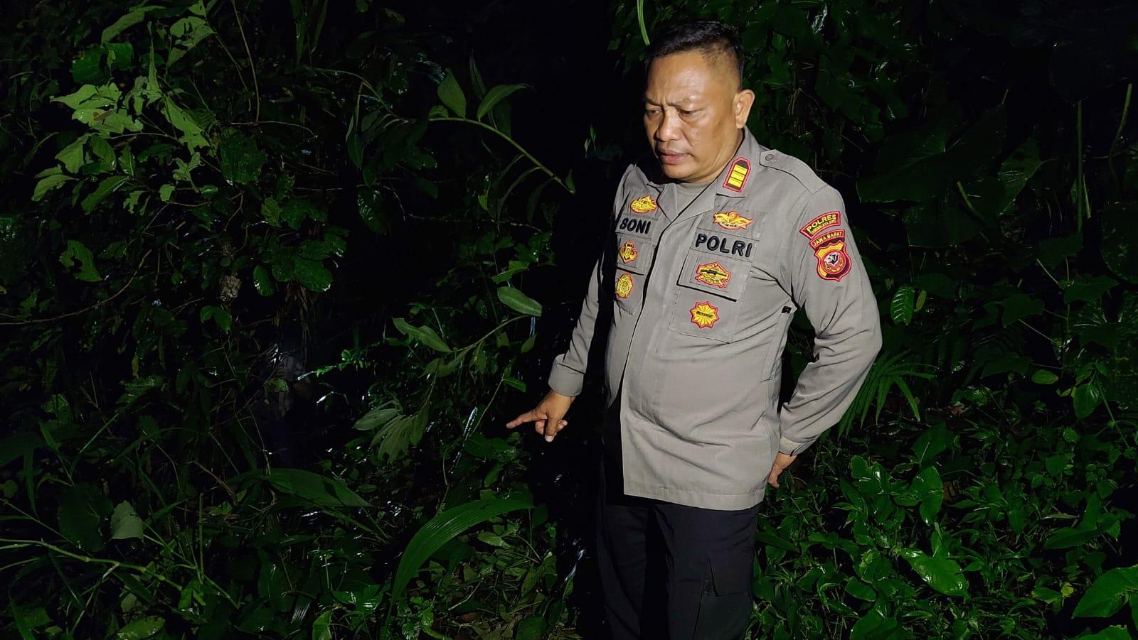 Seorang Pensiunan di Manonjaya Ditemukan Meninggal di Dekat Tebing, Polisi Lakukan Pengecekan TKP