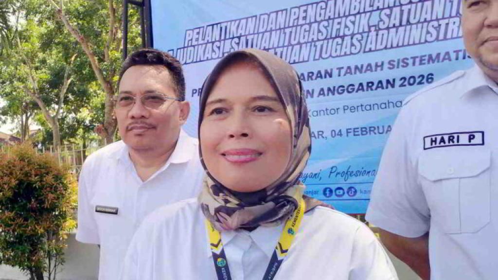 BPN Kota Banjar Targetkan 1.000 Sertifikat Tanah Gratis Lewat Program PTSL 2026