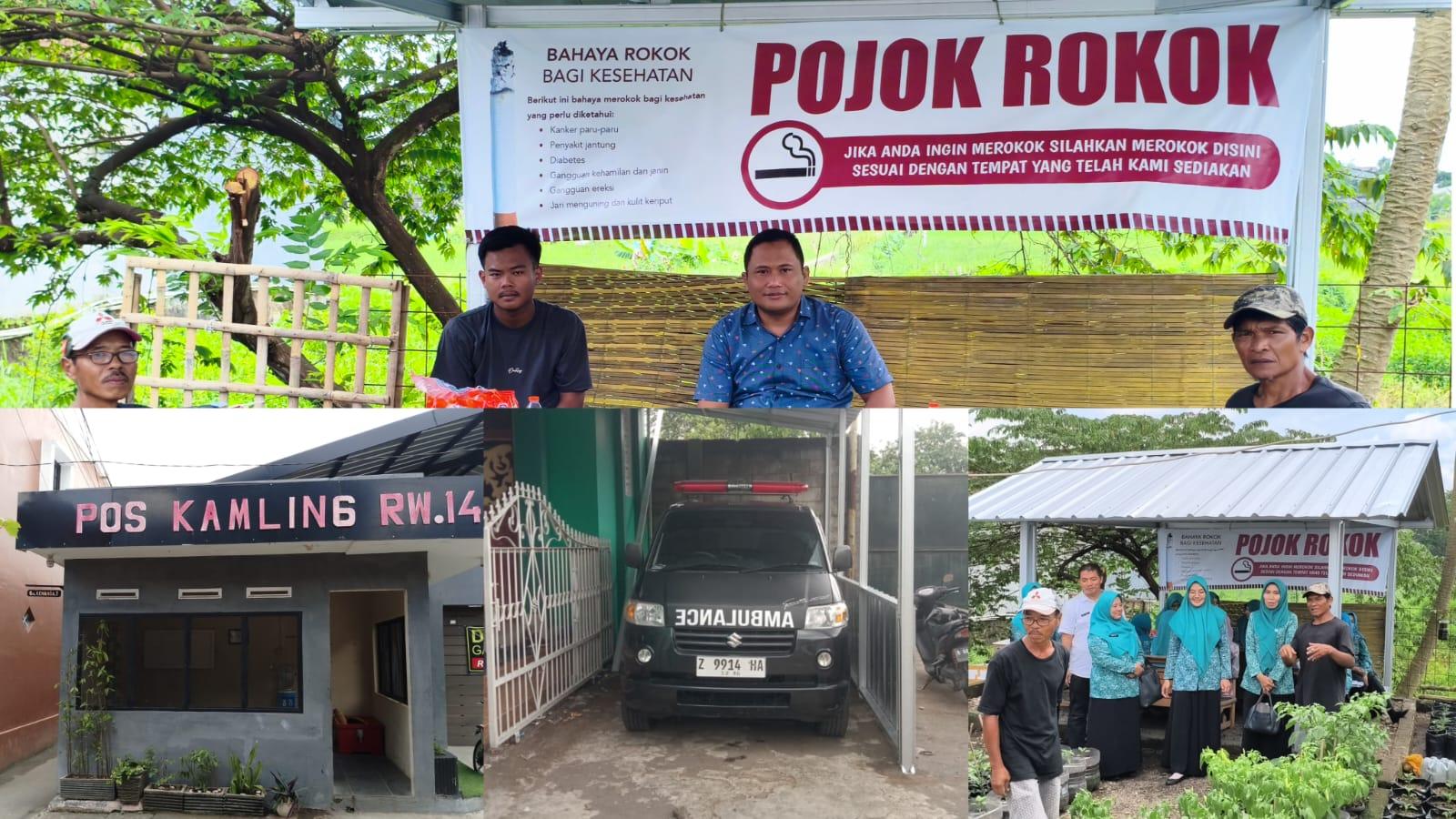 RW 14 Gunungceuri Tasikmalaya Bangun Kemandirian Warga Lewat KWT, Pojok Baca hingga Ambulans