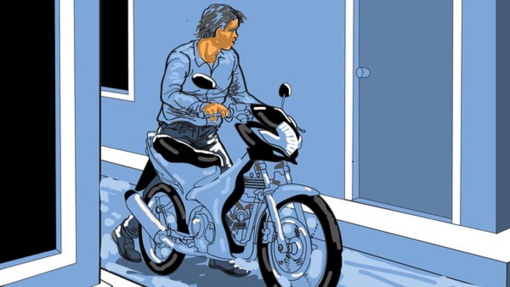 Gagal Bawa Kabur Motor, Pria Paruh Baya Asal Ciamis Diamankan Warga di Sinartanjung Kota Banjar