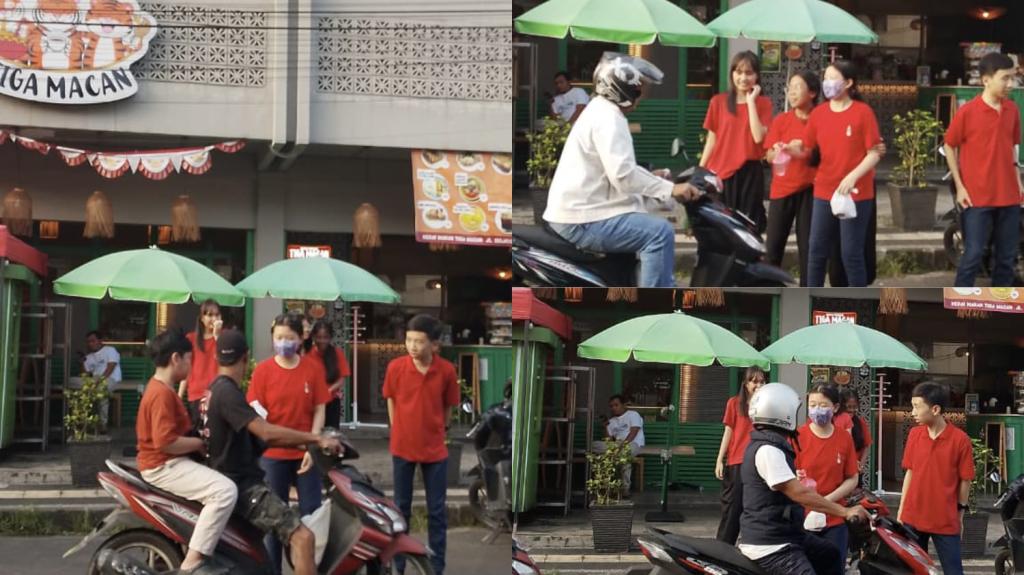Wujud Nyata Toleransi: Pelajar SMP Bina Bakti Tasikmalaya Bagikan Takjil untuk Pengendara di Jalan Selakaso