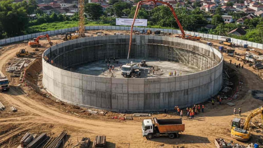 Dongkrak Cakupan Air Bersih, PDAM Tirta Anom Banjar Siapkan Pembangunan Reservoir di Lahan PTPN I