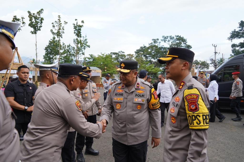 Pantau Arus Mudik, Wakapolda Jabar Cek Kesiapan Personel di Pos Terpadu Techno Park Tasikmalaya
