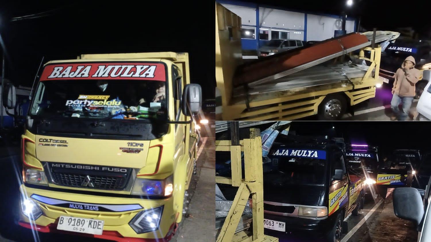 Jaga Tradisi dan Kekeluargaan, Puluhan Perantau Ciamis Mudik Konvoi Pakai Truk Besi dari Tangerang