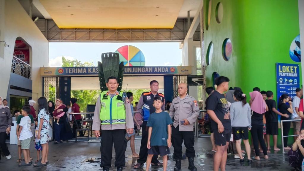 Polisi Perketat Pengamanan di TeeJay Waterpark Tasikmalaya, Pastikan Keselamatan Wisatawan