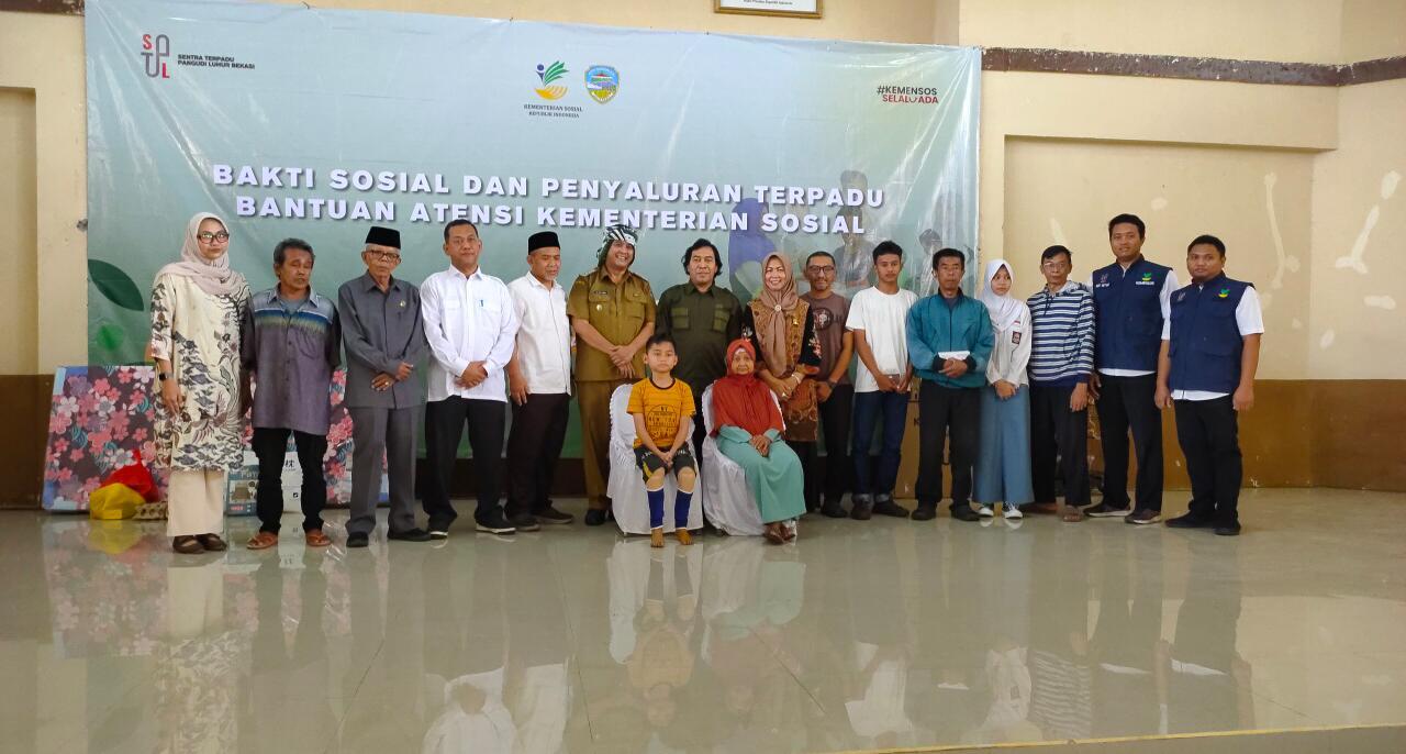 Kemensos Salurkan Bantuan ATENSI di Kota Tasikmalaya, Jangkau Ratusan PPKS dan Kelompok Rentan