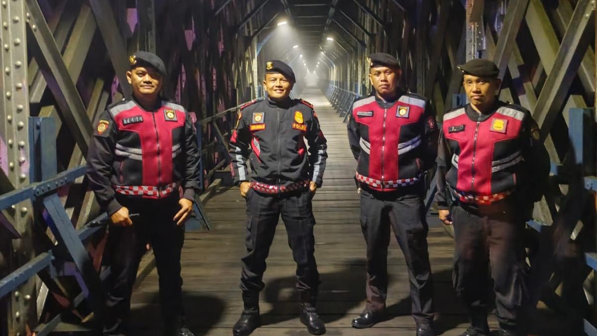 Satsamapta Polres Ciamis Intensifkan Patroli Biru Dini Hari, Antisipasi Kejahatan di Titik Rawan