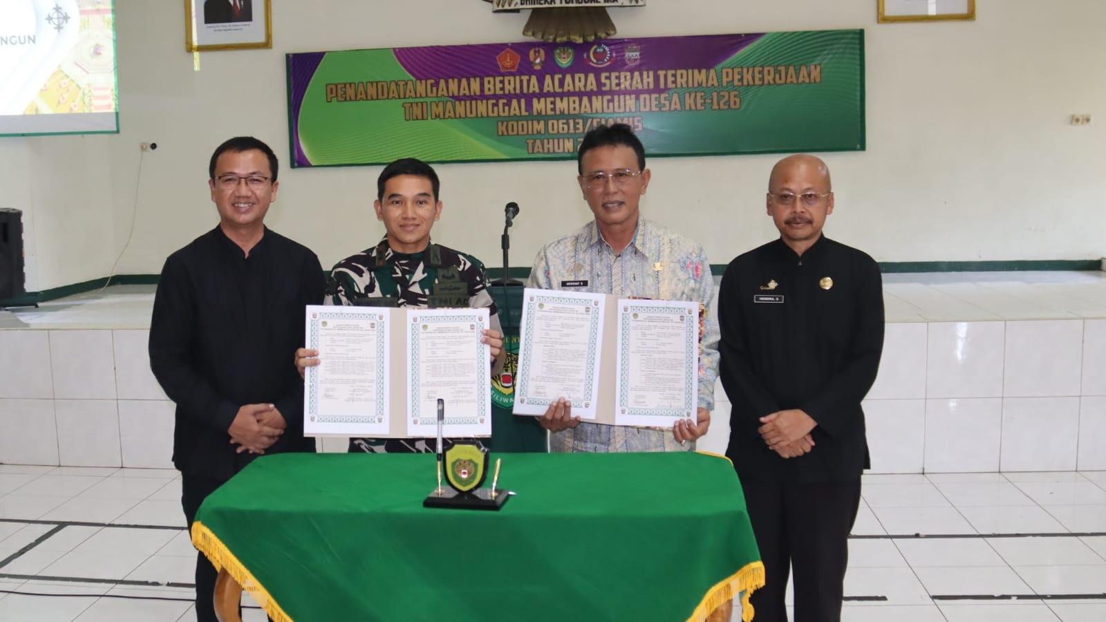 TMMD ke-126 Resmi Ditutup, Bupati Ciamis Tekankan Kekuatan Gotong Royong TNI dan Masyarakat
