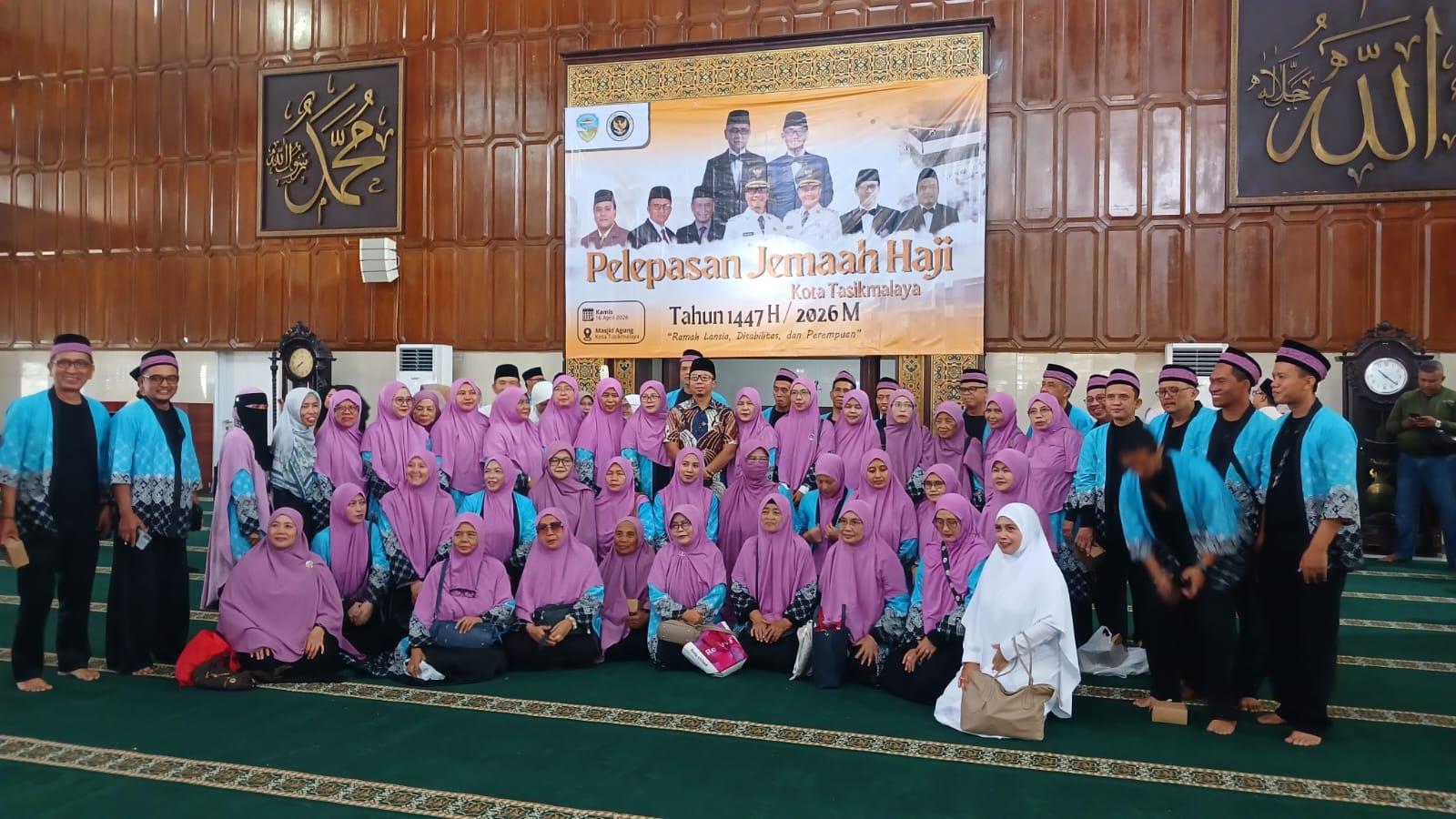 119 Jemaah Calon Haji KBIH Al-Firdaus Tasikmalaya Siap Berangkat ke Tanah Suci