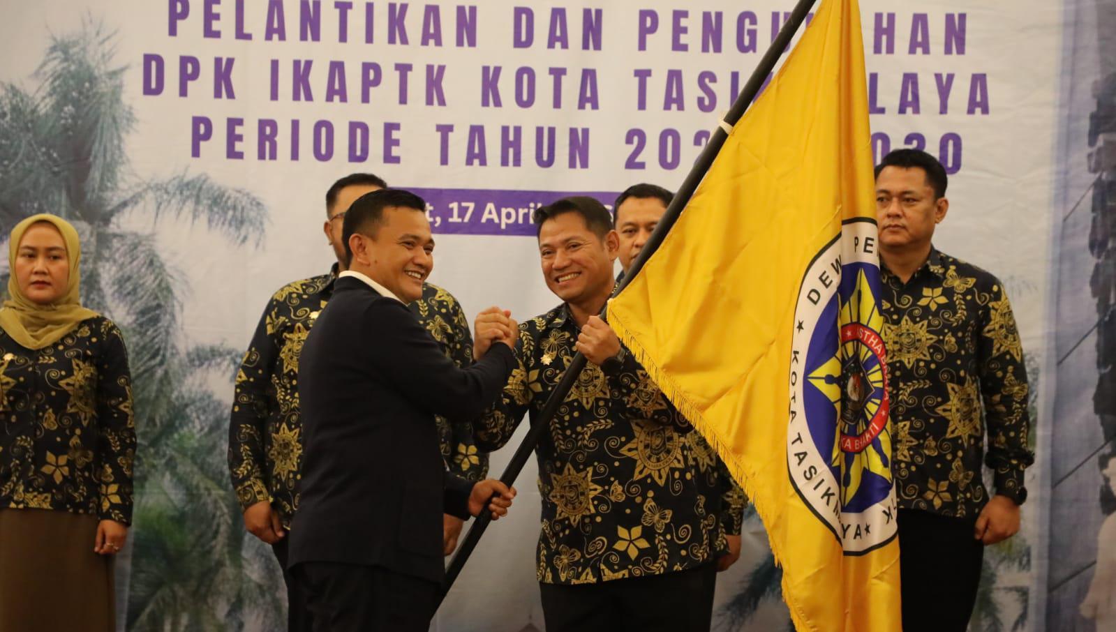 Pengurus DPK IKAPTK Kota Tasikmalaya Dilantik, Viman Tekankan Penguatan Korps Kepamongprajaan