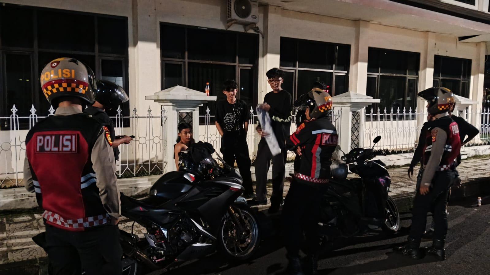 Antisipasi Balap Liar, Sat Samapta Polres Ciamis Intensifkan Patroli Hingga Menjelang Subuh