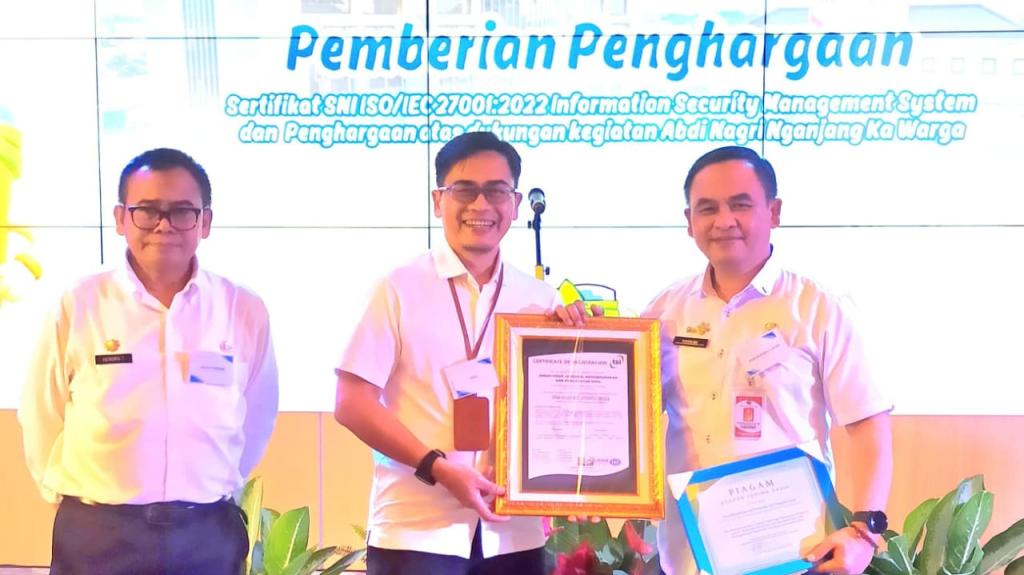 Borong Penghargaan di Cimahi, Disdukcapil Ciamis Raih Sertifikat ISO Keamanan Data Internasional
