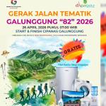 Gratis, Ayo Merapat! Gerak Jalan Tematik Galunggung 2026 Hadir dengan Hiburan dan Puluhan Doorprize